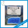 machine cut blue glass synthetic diamond for best price
